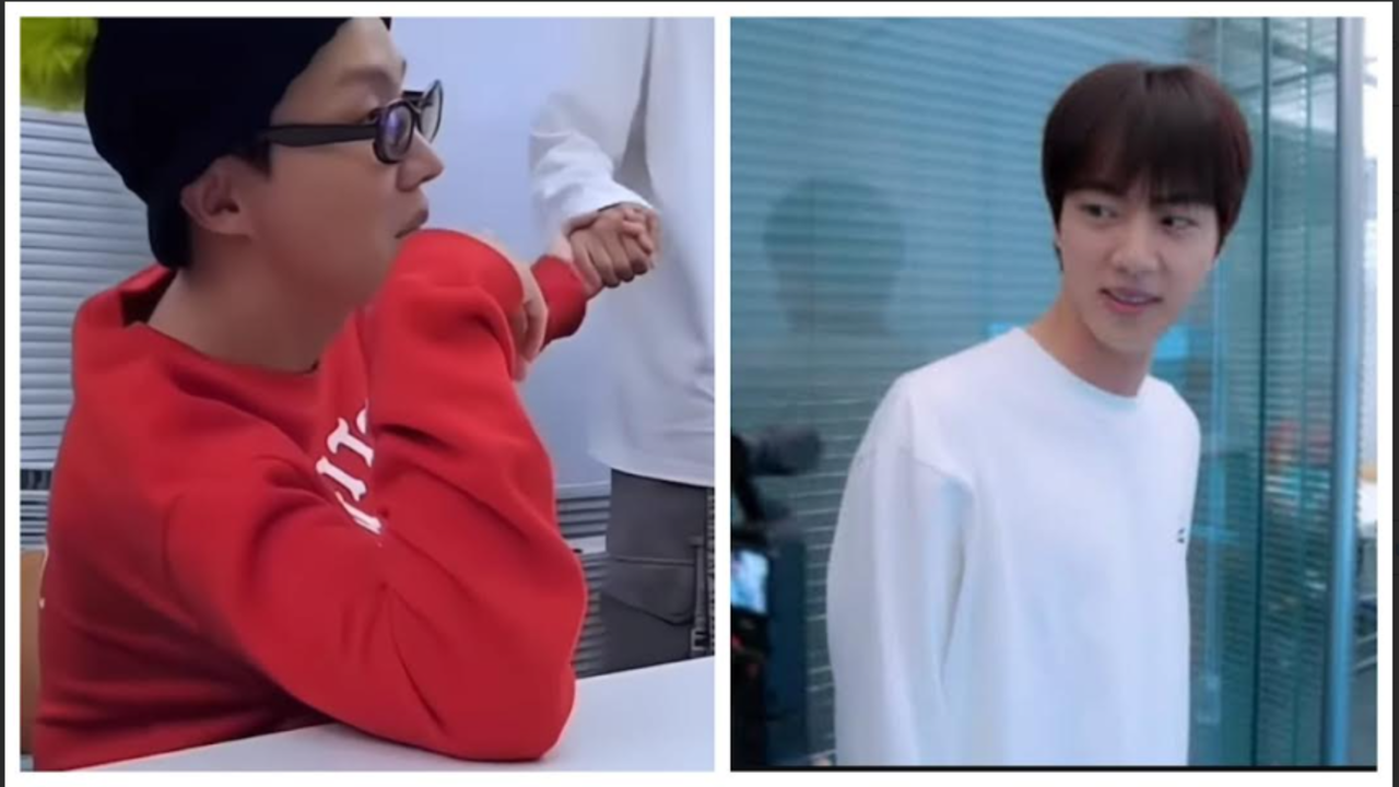 BTS' Jin and J-Hope team up for playful antics in RUN JIN