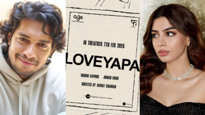 Junaid Khan and Khushi Kapoor's upcoming romantic comedy titled 'Loveyapa'