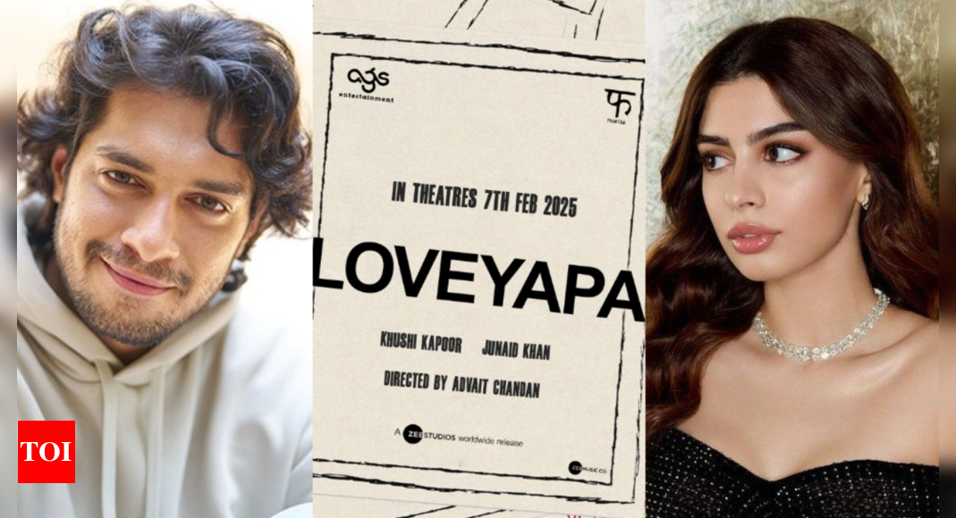 Junaid Khan and Khushi Kapoor's upcoming romantic comedy titled  'Loveyapa'