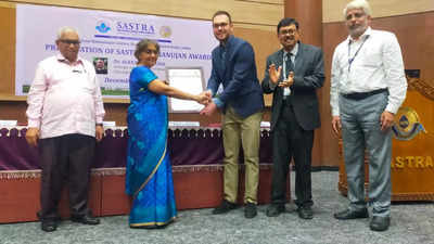 Sastra Ramanujan awardee donates his prize money for mathematical research