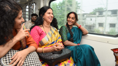 Bas Itna Sa Khwaab's Rajashree Thakur commutes with fans on the local train; says 'Each interaction reminded me of how extraordinary everyday women are'