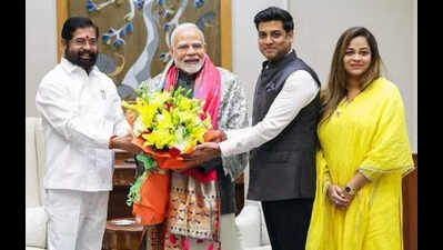 ‘Courtesy visit’: Shinde meets PM, first after assembly polls