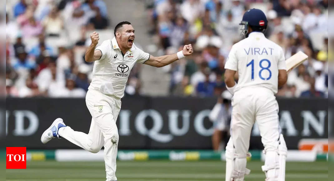 India vs Australia highlights, 4th Test Day 2: India 164/5 at stumps, trail by 310 runs at MCG  – The Times of India