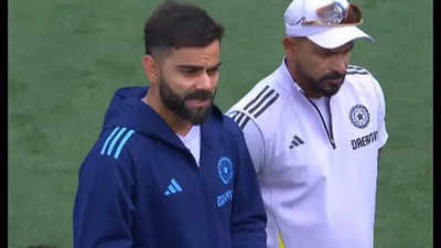 IND vs AUS: Dia após 'colisão no ombro', Virat Kohli inspira equipe e fãs no Dia 2 no MCG - Assista