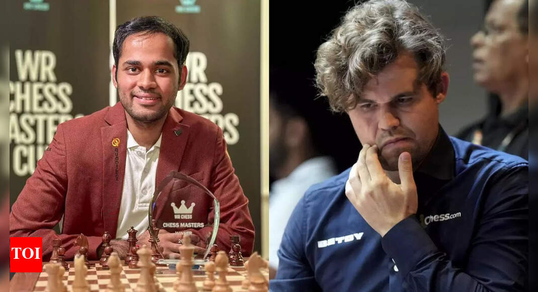 World Chess Rapid and Blitz Championships: Arjun Erigaisi makes promising start, Magnus Carlsen falters on Day 1 | Chess News
