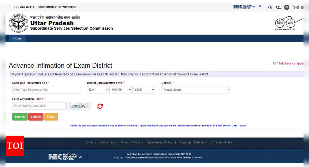 UPSSSC exam city slip 2024 out for Auditor and Assistant Accountant posts; download here