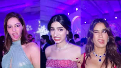 Orry shares unseen video of Janhvi Kapoor, Shikhar Pahariya, Khushi Kapoor, Vedang Raina, and Ananya Panday making weird faces: 'I should have deleted it'