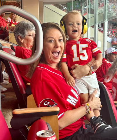 “Best day this year”, Shares Mama Mahomes In Her IG Story As She Bakes A Cake With Her Daughter Mia And Granddaughter Sterling