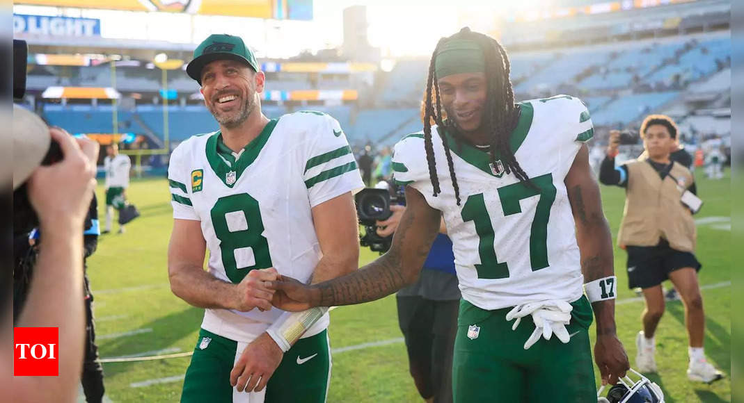 New York Jets WR Davante Adams is looking forward to catching Aaron Rodgers’ 500th career touchdown pass | NFL News – Times of India