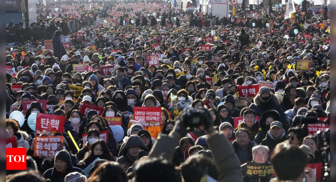 Rival protests planned in South Korea after second leader impeached