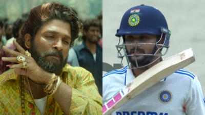 Nitish Kumar Reddy Celebrates Test Fifty with Pushpa Raj's Iconic ...