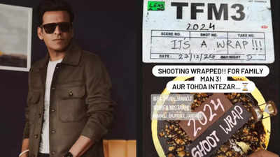 Manoj Bajpayee concludes shooting for 'Family Man' season three