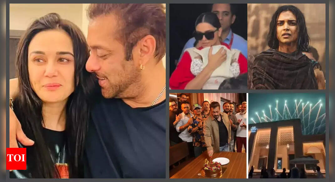 Ambanis celebrate Salman Khan’s birthday, Deepika Padukone prioritise Dua over work; Kalki 2898 AD delayed: Top 5 news | – Times of India