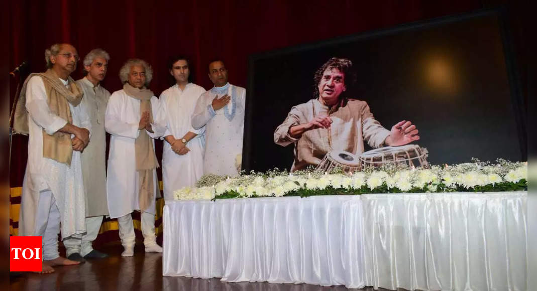 Zakir Hussain's brothers Fazal and Taufiq Qureshi pay heartfelt tribute at prayer meet: 'Zakir Bhai's untimely passing has reminded us of life's unpredictability'