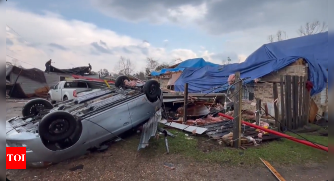 Multiple tornadoes hit Texas's Houston area, killing one and injuring several