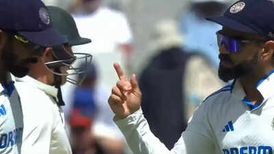 'Captain' Virat Kohli does the magic in Melbourne but not with the bat - Watch