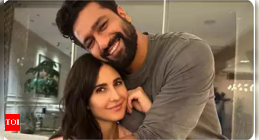 Vicky Kaushal and Katrina Kaif jet off to celebrate New Year in style; airport video inside