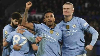 Premier League: Manchester City provide Pep Guardiola some relief with a 2-0 victory against Leicester