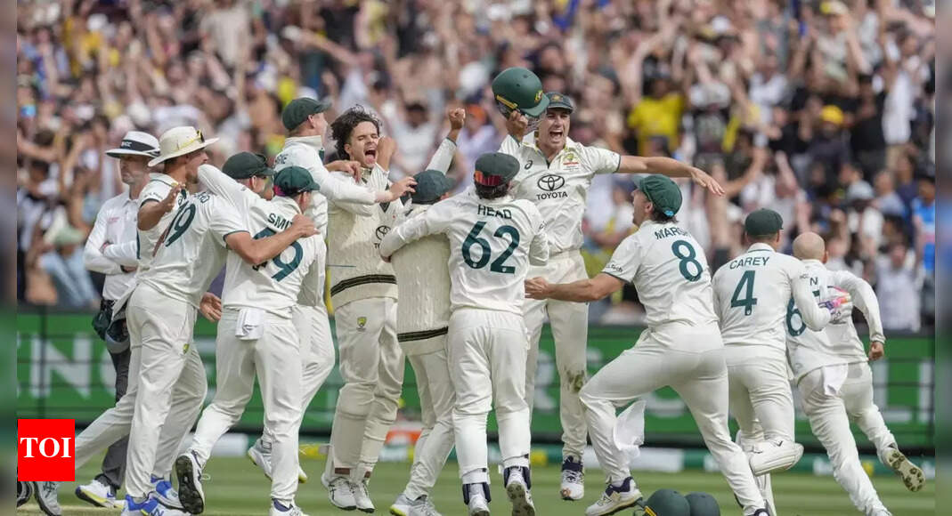 India vs Australia Live Score, 4th Test Day 5 Australia 234 all out