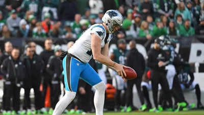 A duck interrupted the Carolina Panthers' game with the Tampa Bay Buccaneers midway through the third quarter