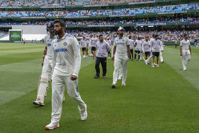 IND vs AUS, 4th Test Highlights: India ‘collapse’ to 184-run defeat at MCG as Australia take 2-1 series lead | Cricket News – Times of India