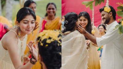 Sai Pallavi shares moments from Sister Pooja Kannan's wedding; celebrates three-month anniversary