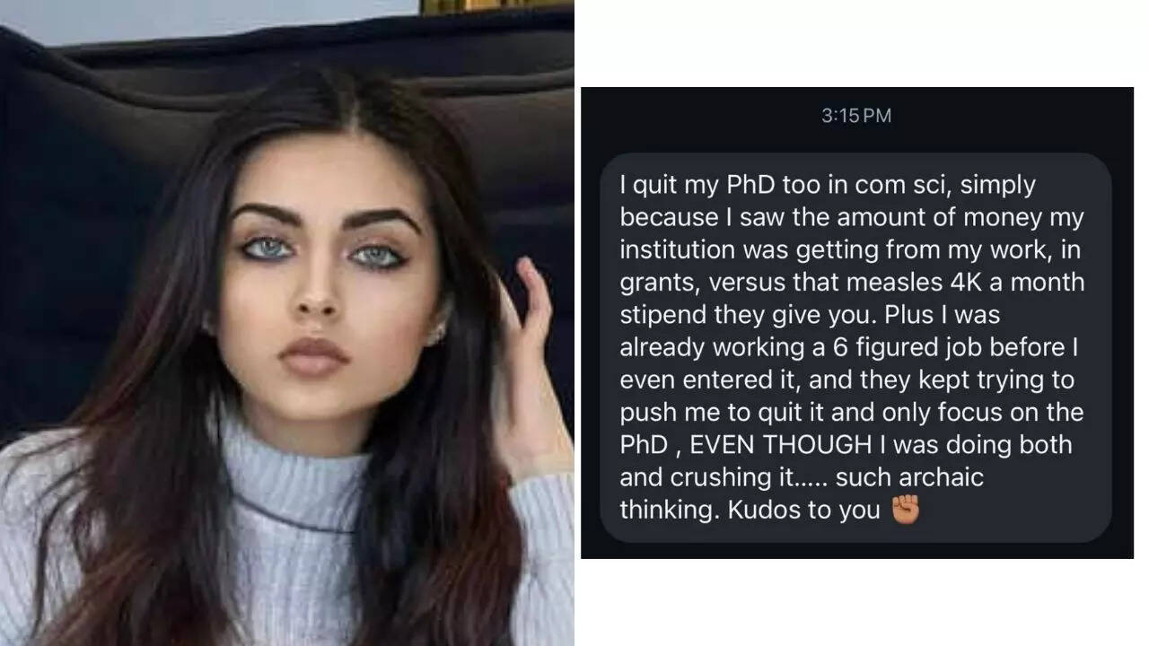 Adult content creator Zara Dar gets a shocking DM from tech PhD dropout;  reveals why she transformed her career to become OnlyFans creator | - Times  of India