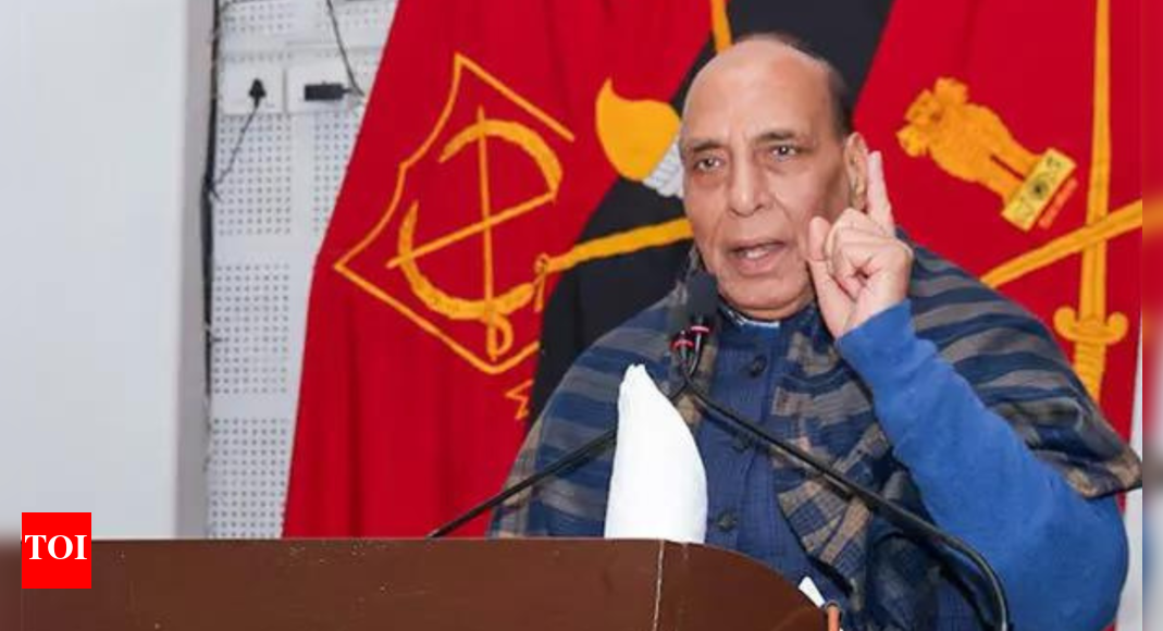 India’s defence exports crossed record Rs 21,000 crore over decade: Rajnath Singh | India News