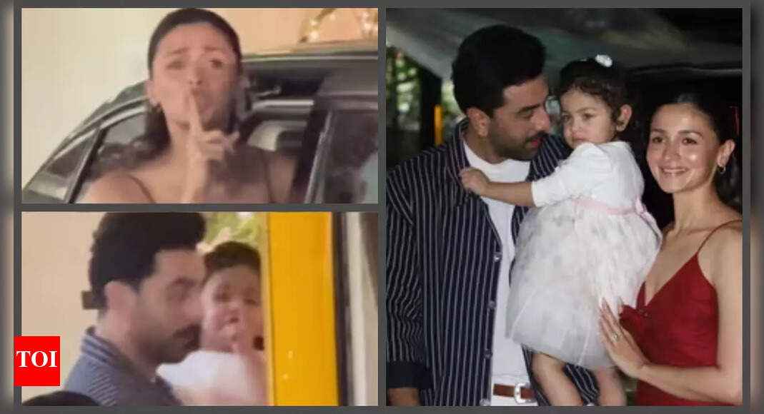 Raha copies mom Alia in UNSEEN Christmas video
