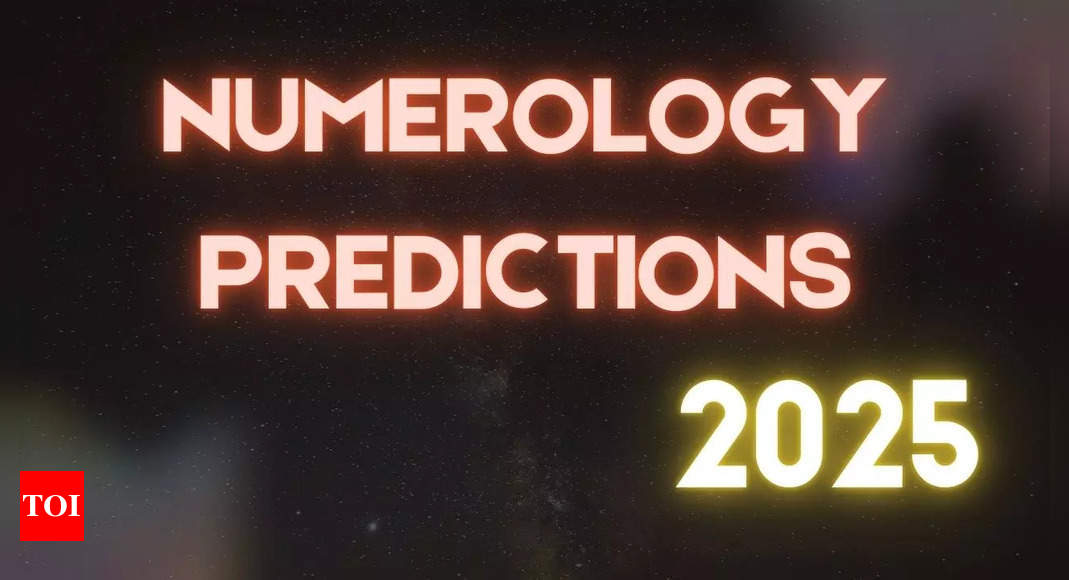 Numerology Horoscope 2025: Discover your personal year number and annual predictions – Times of India