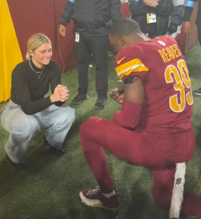 SHE SAID YES! - Washington Commanders’ Safety Jeremy Reaves Proposes To His Eternity Lover, Mikaela Worley