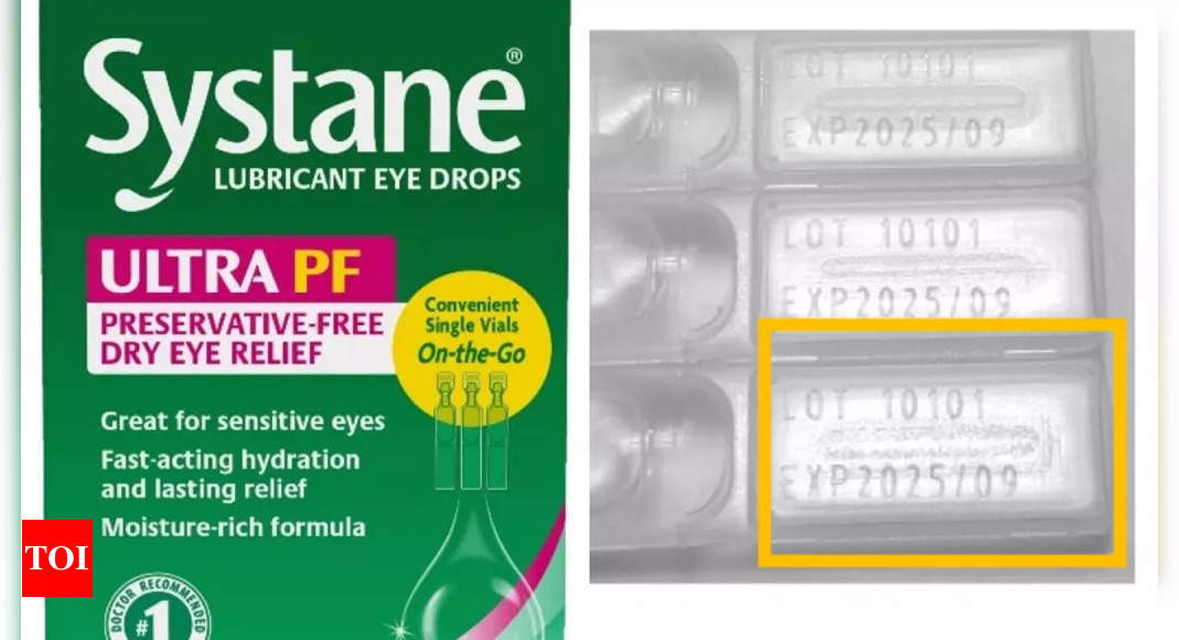 FDA announces recall of Systane eye drops due to fungal contamination