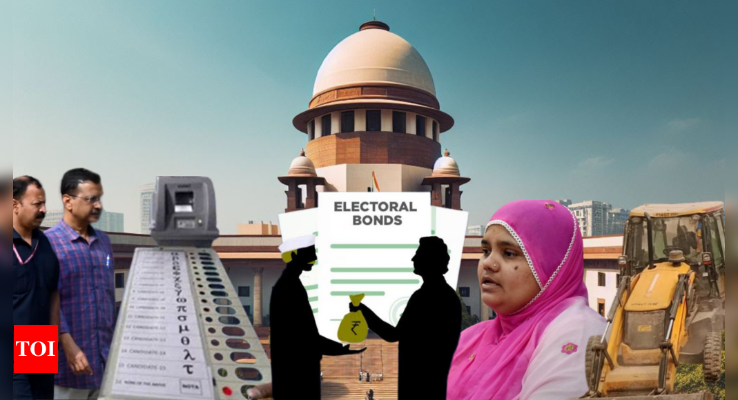 Electoral bonds to bulldozer rules: SC's landmark judgments in 2024