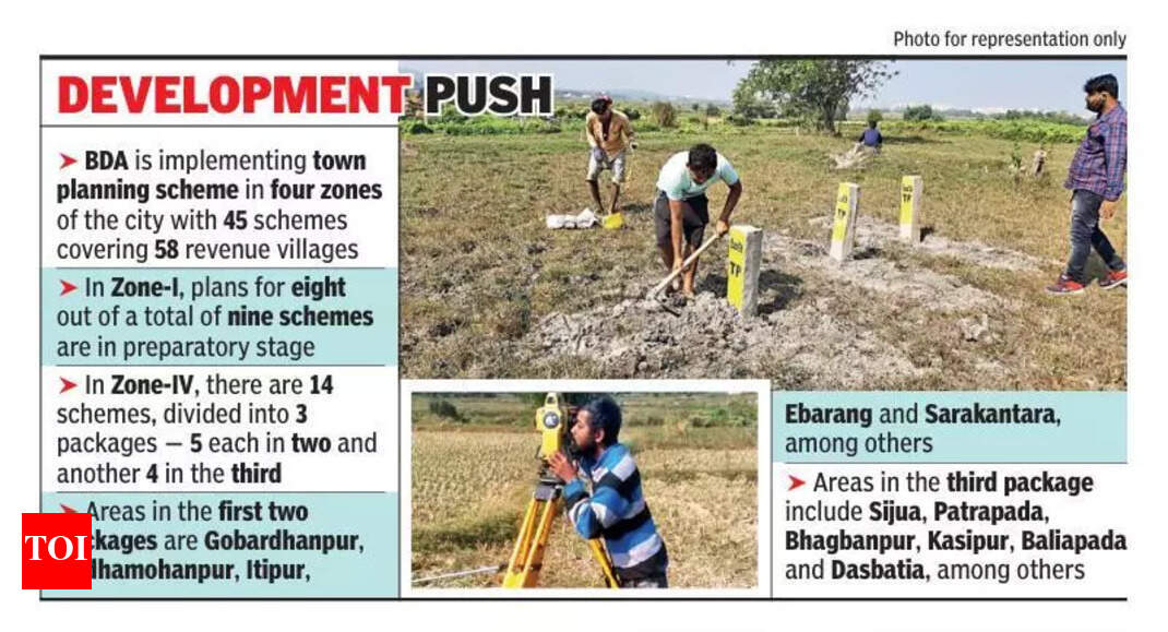 BDA initiates plan to develop areas between Dhauli & Tamando ...