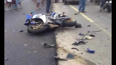Boy, 12, rams moped into elderly man, his grandson