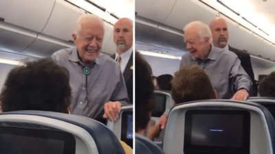 Jimmy Carter’s heartwarming airline tradition: ‘He shook hands with each person on plane’