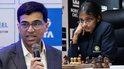 ‘What a way to wrap up 2024’: Viswanathan Anand congratulates Vaishali on clinching bronze in World Blitz Championship | Chess News – Times of India