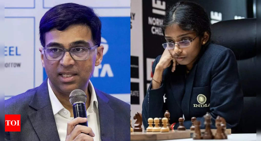 ‘What a way to wrap up 2024’: Viswanathan Anand congratulates Vaishali on clinching bronze in World Blitz Championship | Chess News – Times of India