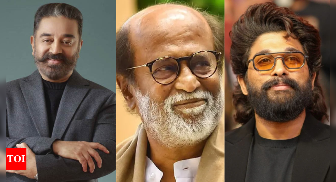 Rajinikanth, Kamal Haasan, Jr. NTR, Allu Arjun, and others send New Year wishes to fans