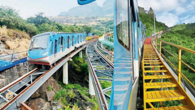 Thane's Malanggad funicular trains expected to roll this month, cut 2-hour travel to 10 minutes