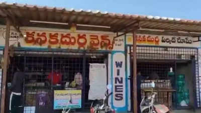 Burglar breaks into Telangana wine shop, gets drunk and passes out; held