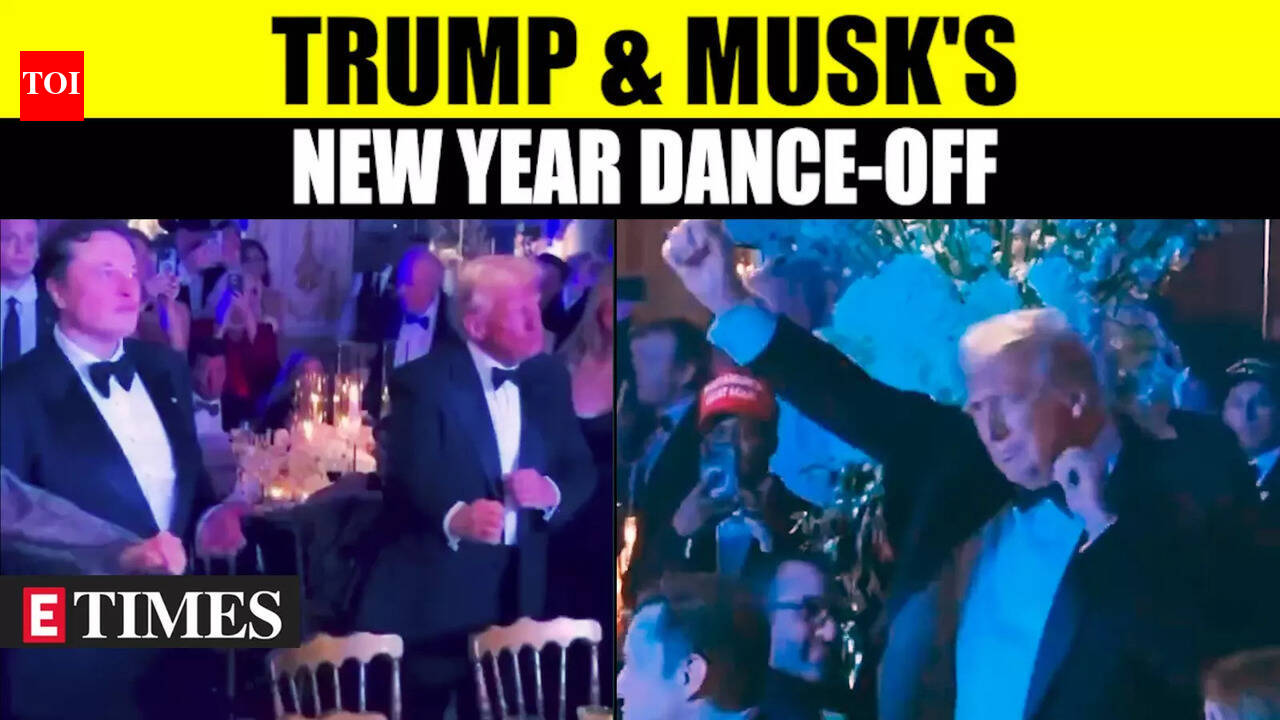 The Much-Awaited Trump Dance Is Here For 2025, Elon Musk Grooves With ...