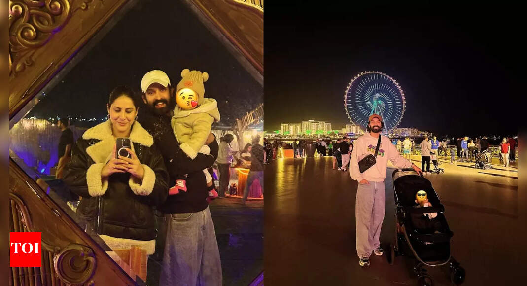 Vikrant's happy PICS with son Vardaan and wife Sheetal