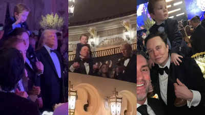 ​Elon Musk's son drumming on his dad's head at New Year bash delights netizens: ‘Start wearing a helmet soon’