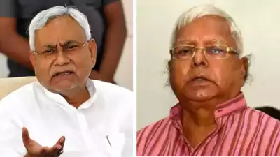 'Kya bol rahe hain?': Bihar CM Nitish Kumar reacts to Lalu's INDIA bloc invite