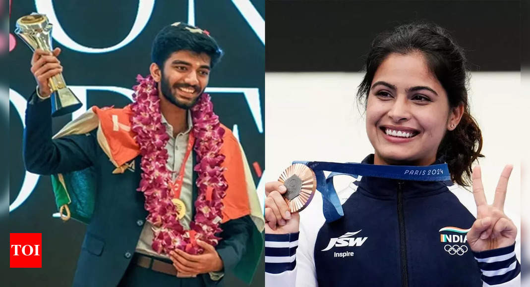 Manu Bhaker, D Gukesh to be conferred Main Dhyan Chand Khel Ratna Award | Extra sports activities Information – Occasions of India