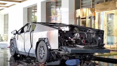 Tesla Cybertruck explodes near Trump Hotel in Vegas, Musk reacts