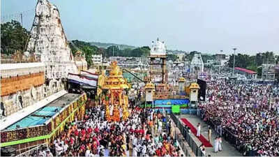 Tirumala temple amasses Rs 1,365 crore in Hundi collections as 2.55 crore devotees visit Lord Balaji mandir in 2024