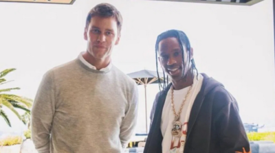 Travis Scott crashes Tom Brady’s family moment with one iconic comment