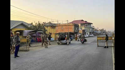 12-hour shutdown in Manipur’s Kuki-Zo areas over central forces’ presence